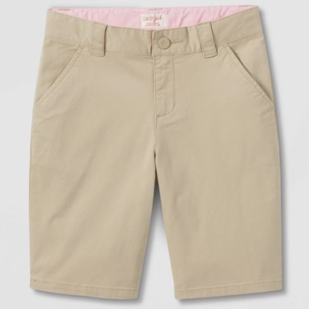 Cat & Jack Khaki Shorts - Beige, Size 16, NWT